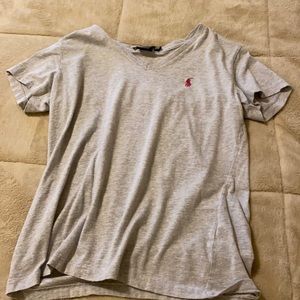 Grey Ralph Lauren top